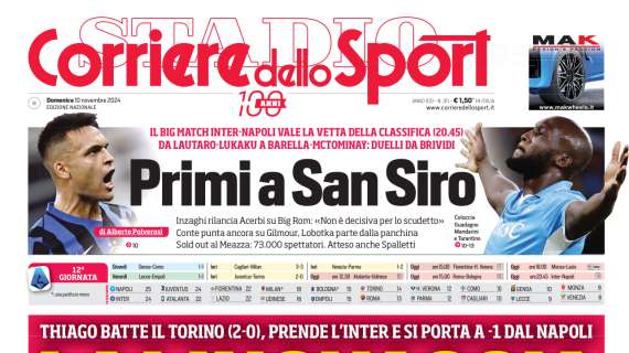 Corriere dello Sport: "Benevento stop scivola a Picerno"