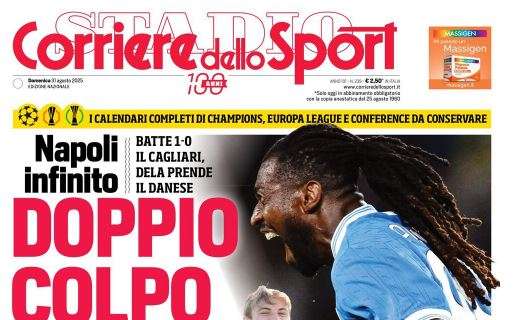 Corriere dello Sport: "Colpo Catania. Forte decisivo"