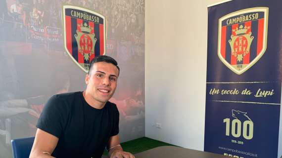 FOTONOTIZIA TC - Campobasso, Federico Pace ha firmato coi rossoblu