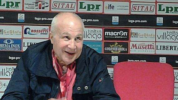 Pres. Piacenza: "Temevo match con Arzachena. Stop Arezzo? Bene"