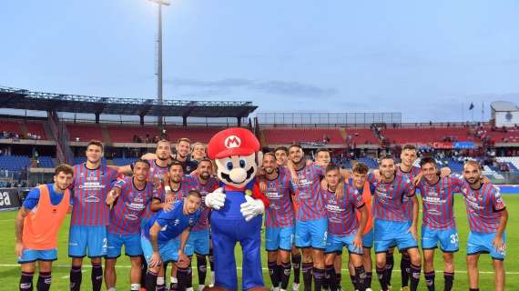 Catania, Super Mario al "Massimino", pronto a trasformarsi in elefante