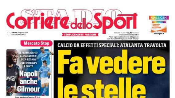 Rassegna stampa Le prime pagine dei quotidiani sportivi