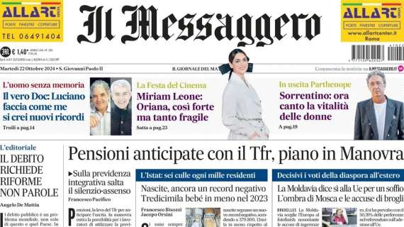 Il Messaggero - ed. Abruzzo: "Pineto, un altro passo indietro"