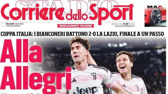 Corriere dello Sport: "Catania, che trionfo. La Coppa ora è tua"