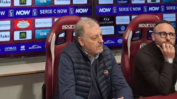 Pres Arezzo: "Tra 5 anni? In B con vista sulla A. Settembrini? A 36 anni può ancora giocare"