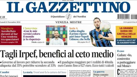 Il Gazzettino: "Padova, missione tre punti ma occhio al Novara"