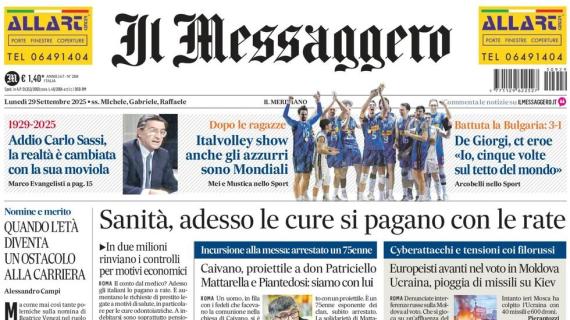 Il Messaggero ed. Umbria: "Perugia, tutti in ritiro per uscire dalla crisi"