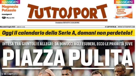 Rassegna stampa Le prime pagine dei quotidiani sportivi