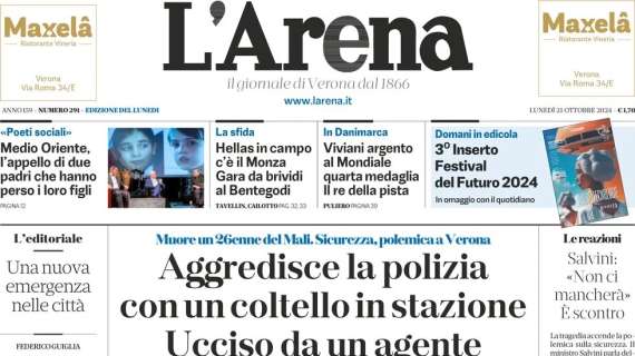 L'Arena: "Colpo Legnago, tris al Milan Futuro"