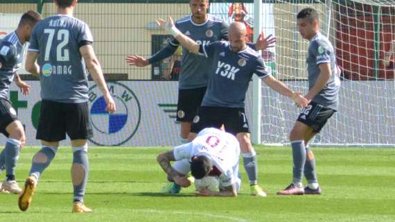 Ternana, stop per Loiacono: lesione al bicipite femorale della coscia destra