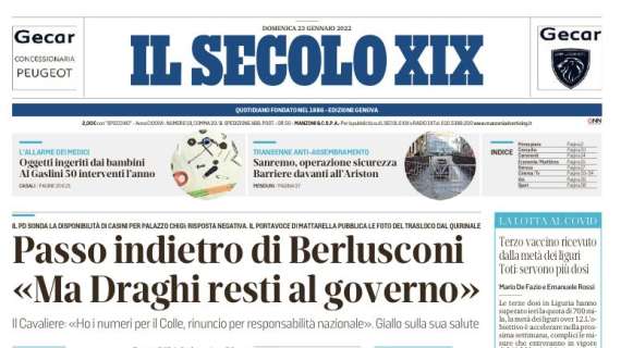 Il Secolo XIX: "L'Entella riparte nel modo migliore"