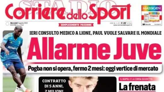 Corriere dello Sport: "A Crotone vince solo la fiducia"