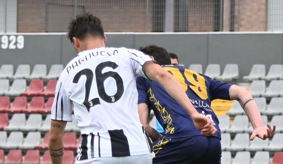 Parziale Juventus NG-Vis Pesaro, al 45' bianconeri in vantaggio di un gol