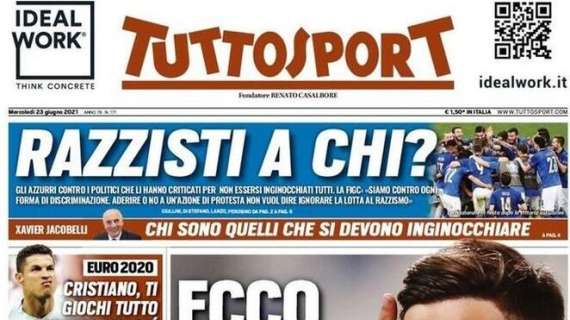 Tuttosport: "La Pro Patria a Prina. Scienza va a Vercelli"