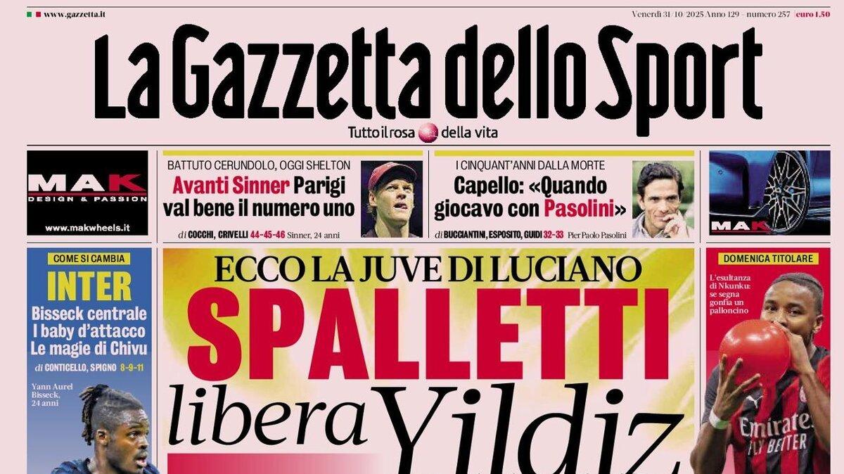 Rassegna stampa Le prime pagine dei quotidiani sportivi