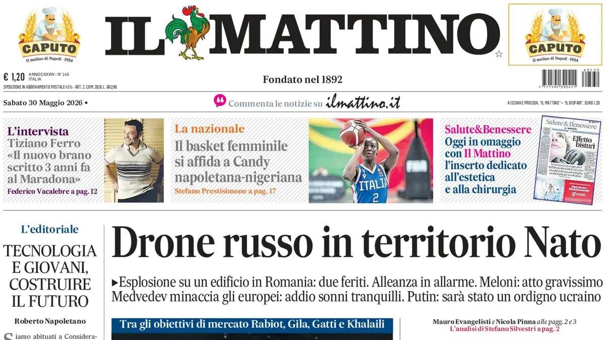Il Mattino ed. Salerno: "Salernitana, il futuro in sette giorni"