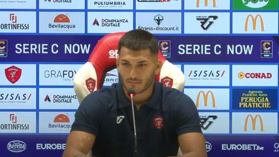 Perugia, Montevago: "Vogliamo una grande stagione. Magari con tanti miei gol"