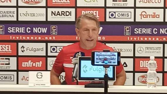 Vicenza, Vecchi: "Padova ha sempre in mano il campionato, ma noi abbiamo fiducia"