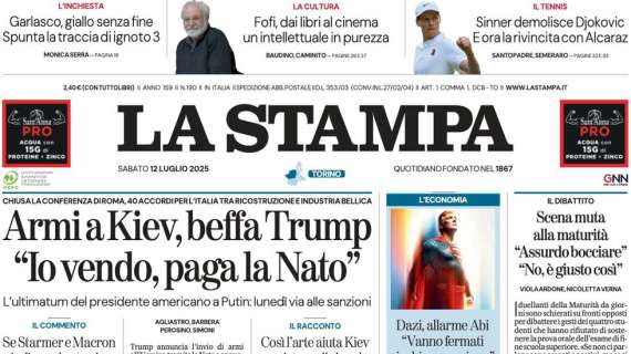 La Stampa: "Novara, la mossa dei Boveri: vogliono acquistare il Piola"