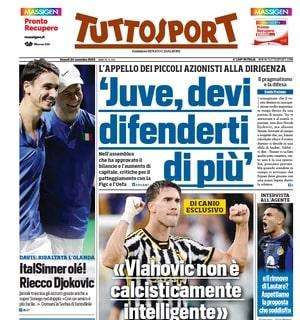 Tuttosport: "Pirozzi: ricostruire anche l'Alessandria | Novara: Gattuso ci crede"