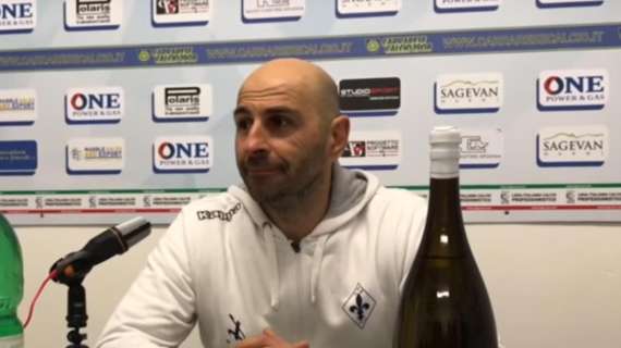 Pontedera, Catalano: "Segnali positivi, voglio una squadra che lotta"