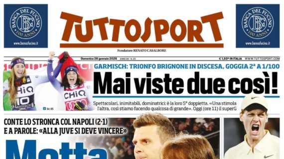 Rassegna stampa Le prime pagine dei quotidiani sportivi