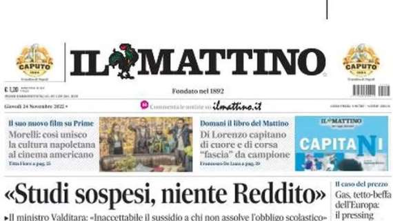 Il Mattino: "Rastelli studia la difesa a 3 | D'Agostino Jr ai tifosi"