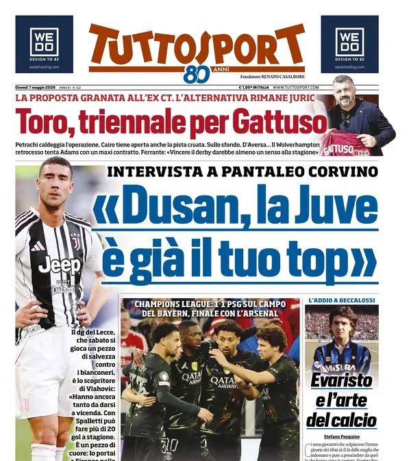 Tuttosport sui playoff: "Che Casarano: fa 5 gol a Cosenza!"