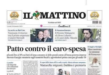 Il Mattino ed. Avellino: "Finalmente lupi. Tito firma il blitz"