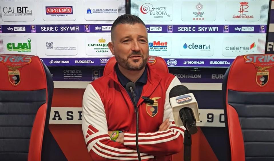 Casertana-Salernitana, le formazioni ufficiali: Coppitelli punta su Bentivegna e Bacchetti