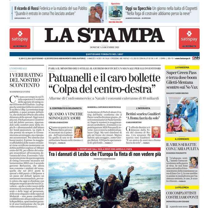 La Stampa Vercelli: "Condannati al riscatto"