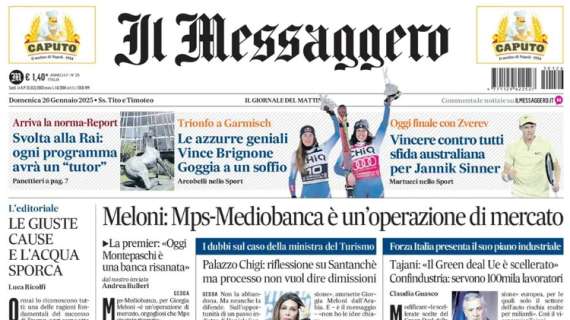 Il Messaggero ed. Umbria: "Fere, prova di forza contro la Vis Pesaro"