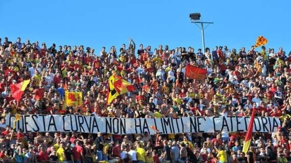 Lecce-Catania, aumentata la capienza del "Via del Mare"