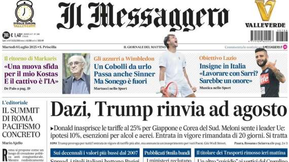 Il Messaggero: "Ternana, si parte ma restano i nodi | Grifo, nuovi acquisti"