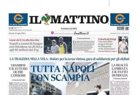 Il Mattino: "Restyling del Benevento. Tosca adesso può restare"