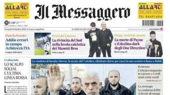 Il Messaggero - ed. Abruzzo: "Pescara, a Ferrara per spiccare il volo"