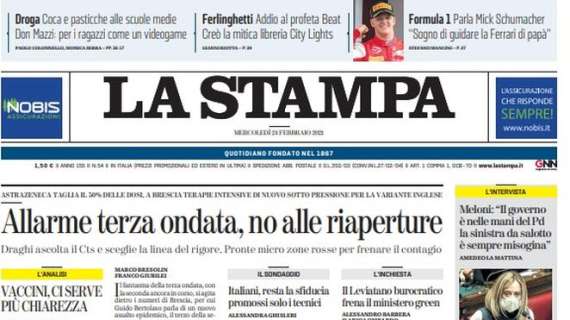 La Stampa di Vercelli: "Pro, meno dodici all'alba"