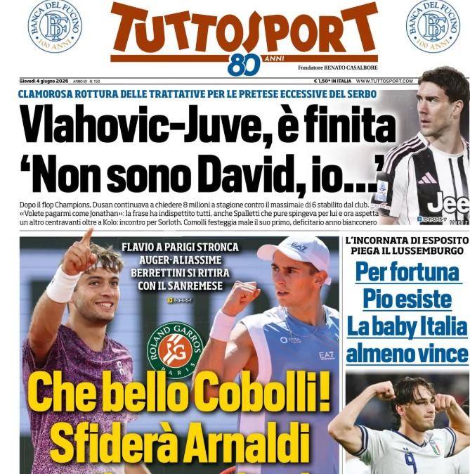 Tuttosport: "Brescia-Ascoli. Mezz’ora di nulla, si resta sull’1-1"