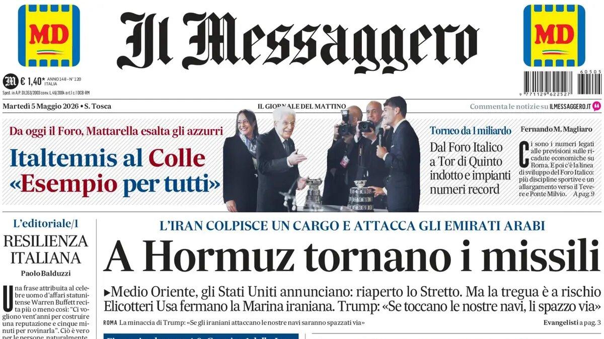 Il Messaggero: "Gaucci scioglie la riserva: Tedesco resta in panchina"