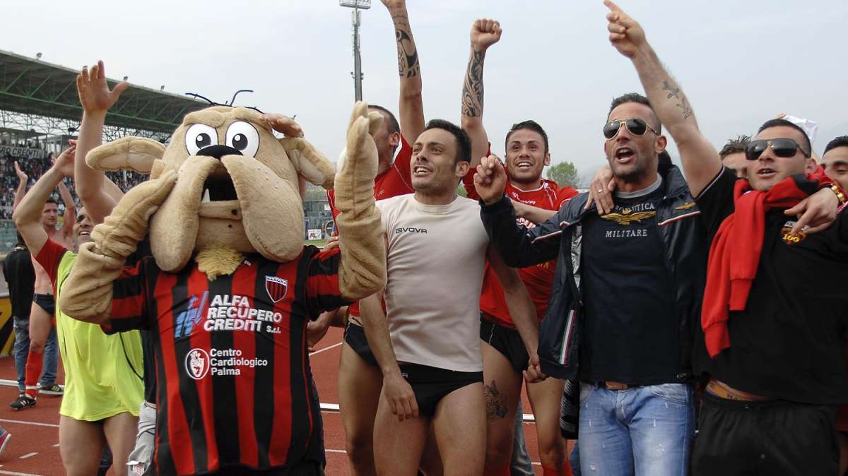 1^ Divisione, Nocerina: la gioia dei 7000 esplode all'ultimo minuto