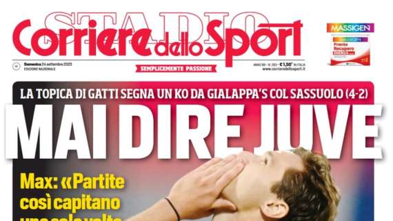 Corriere dello Sport: "Il Perugia si fa riprendere due volte dal Rimini"