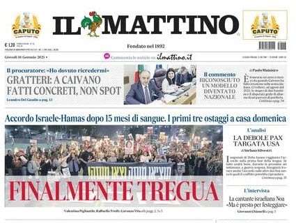 Il Mattino - ed. Avellino: "Lupi, Patierno & co. in crisi di identità"