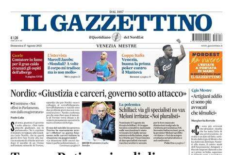 Il Gazzettino: "Dolomiti Bellunesi, l'esordio a Brescia"