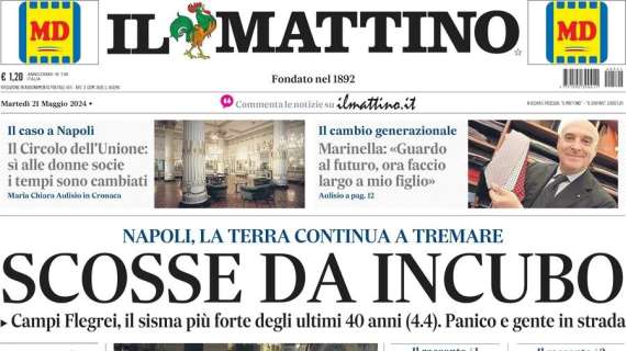 Il Mattino: "Febbre per la vittoria | Benevento pronto all'esame da big"