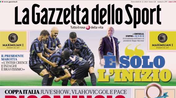 Rassegna stampa Le prime pagine dei quotidiani sportivi