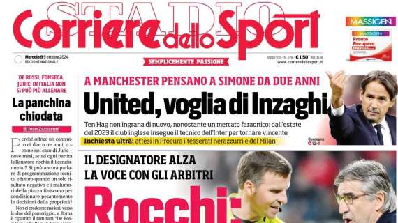 Rassegna stampa Le prime pagine dei quotidiani sportivi