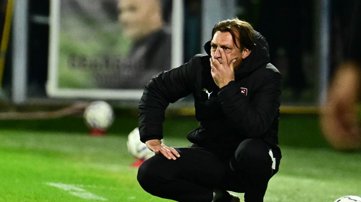 Salernitana, Raffaele: "Chiuso sotto 3-1 un primo tempo in controllo, c'è grande rammarico"