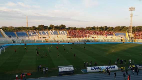 Robur Siena-Cosenza, le foto dallo stadio "Adriatico"