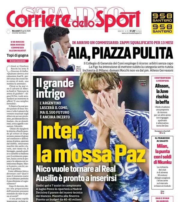 Immagine strip Rassegna stampa n.1