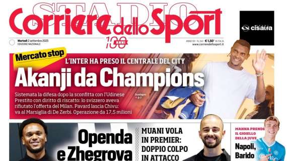Rassegna stampa Le prime pagine dei quotidiani sportivi